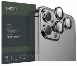 HOFI FNS0221 Apple Iphone 13 Pro / 13 Pro Max HOFI CAMRING PRO+ üveg kamera lencse védő, Fekete (FNS0221)