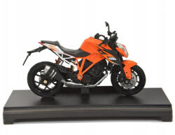 Maisto KTM 1290 Super Duke R 1: 12 motorkerékpár modell álvánnyal