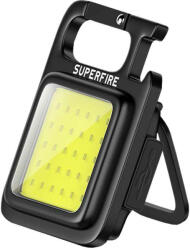  Zseblámpa Flashlight Superfire MX16, 600lm, 500mAh, USB-C