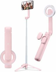 Spigen S570w Magsafe Bluetooth Selfie Stick Tripod Misty Rose