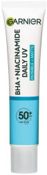Garnier Pure Active BHA + Niacinamid mindennapos használatra szánt fluid bőrhibák ellen SPF 50+ (40 ml)