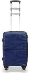 Gravitt sötétkék színű, keményfalú bőrönd 55 × 40 × 20 cm (Z-PP08-KEK-S)