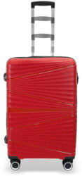 Gravitt piros színű, keményfalú börőnd 67 × 47 × 27 cm (Z-PP08-RED-M)