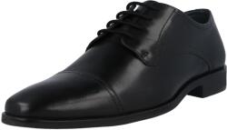 ABOUT YOU Pantofi cu șireturi 'David' negru, Mărimea 46