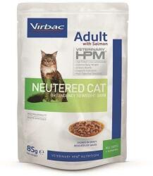 Virbac Hpm Cat Adult Neutered-Salmon 12*85 G