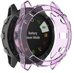  Husă TPU HALF COVER pentru Garmin Fenix 6X / 6X Pro violet