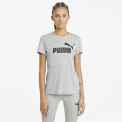 PUMA ESS Logo Tee XL | Női | Pólók | Szürke | 586774-04