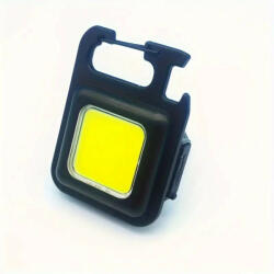  Mini ledes kulcstartó lámpa, usb töltéssel, műanyag, 6 x 4, 2 cm (5995206012719)