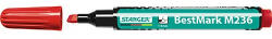 Stanger Marker Stanger M236 permanent vágott piros (712006)