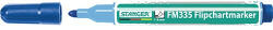 Stanger Flipchartmarker Stanger FM335 kerek 1-3 mm kék (713001)