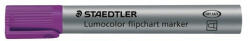 STAEDTLER Táblamarker Staedtler Lumocolor flipchart kerek lila (356-6)