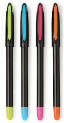 Cello Golyóstoll Cello Maxriter XS Tinted 0, 7 mm kupakos kék eldobható (0709)