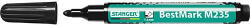 Stanger Marker Stanger M235 permanent kerek fekete (712000)