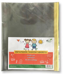 Patria Tankönyvborító pd 31x52 cm öntapadós PP 0, 07 mm 10 ív/csom víztiszta