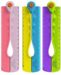 Y-Plus Vonalzó Y-Plus+ Click 15-30 cm - 3 féle (DRX1910000000)