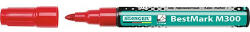 Stanger Táblamarker Stanger BM300 kerek 1-3 mm piros (320131) - papir-bolt