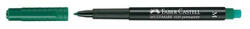 Faber-Castell Marker Faber-Castell permanent M zöld (152563) - papir-bolt