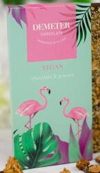 Demeter Chocolate Flamingós trópusi étcsokoládé granolával (Vegán)