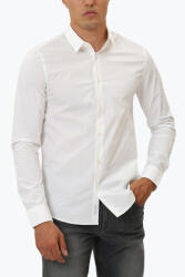 Calvin Klein Camasa barbati cu logo si croiala Slim fit alb (FI-J30J319065_BIANCO_YAF_S)