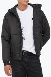 Calvin Klein Jeans Jacheta barbati cu croiala Regular fit negru (FI-J30J323462_NERO_BEH_L)