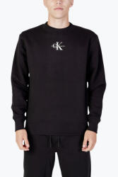 Calvin Klein Bluza barbati din molton cu guler rotund si croiala Regular fit negru (FI-J30J323434_0FB77A8_N3686088)