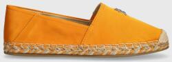 Tommy Hilfiger espadrilles TH SATIN FLAT ESPADRILLE sárga, FW0FW07881 - narancssárga Női 39