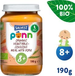 Salvest Põnn BIO Sertéshús kuszkusszal és zöldséggel (190 g) - healthfactory