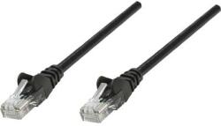 Intellinet RJ45-ös patch kábel, hálózati LAN kábel CAT 6 U/UTP [1x RJ45 dugó - 1x RJ45 dugó] 10 m Fekete Intellinet
