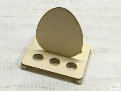 Natúr fa - Tojás formájú húsvéti tojástartó (KB-5219)