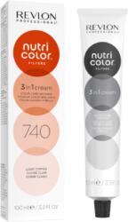 Revlon Nutri Color Creme színező hajpakolás 740 Világos rezes, 100 ml