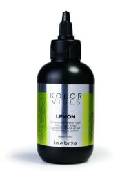 Inebrya Kolor Vibes vegán hajszinező gél, Lemon, 150 ml
