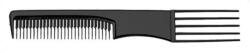 Original Best By műanyag villás fésű - hairpower