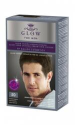 Kallos Glow For Men férfi hajfesték, 40 ml, világosbarna 50
