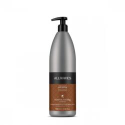 Allwaves Restructuring csokoládé keratin regeneráló sampon roncsolt hajra, 1 l - hairpower