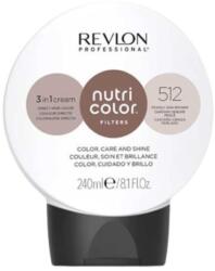 Revlon Nutri Color Creme színező hajpakolás 512, gyöngyházfényű hamvasbarna, 240 ml