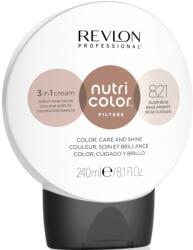 Revlon Nutri Color Creme színező hajpakolás 821 Ezüstös bézs, 240 ml