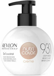 Revlon Nutri Color Creme színező hajpakolás 931 Light Beige, 240 ml