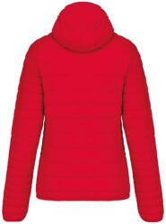 Kariban kapucnis bélelt meleg és ultrakönnyű Női kabát KA6111, Red-2XL