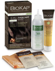 BioKap NutriColor Rapid tartós hajfesték Nr 5.15 Ash Chestnut, 135 ml - hairpower