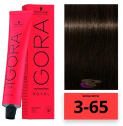 Schwarzkopf Igora Royal hajfesték 3-65 - hairpower