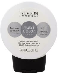 Revlon Nutri Color Creme színező hajpakolás 1011 Intenzív ezüstszürke, 240 ml - hairpower