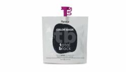Fanola Color Mask színező hajpakolás, Total Black, fekete, 30 ml