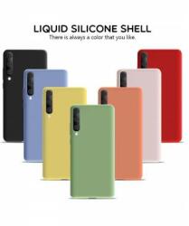 USAMS Husa Liquid Silicone Samsung Galaxy S20 FE 5G Verde inchis