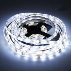 Masterled Banda LED 5 m, tensiune 12V, lumina rece, 6000K, 26-28lm/led, IP20, latime 8 mm