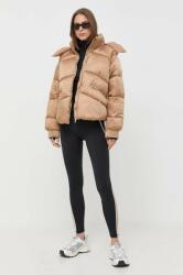 Boss rövid kabát női, bézs, téli, oversize - bézs 40