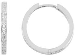 BeSpecial Cercei argint cu rotunzi 20 mm cu zirconii (ETU0446)