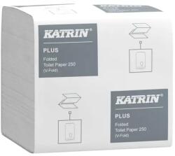 Katrin Hartie igienica pliata Katrin, 2 straturi, alb, 105x110x115, 250foi/pac, 40pac/bax