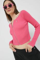 Tommy Jeans pulóver rózsaszín, női, könnyű - rózsaszín XL