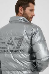 EA7 Emporio Armani rövid kabát férfi, ezüst, téli - ezüst S