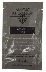 Nook Tratament Hidratant Nook Magic Argan Oil Secret Pak Silkifying Hydrating Masca 10 ml